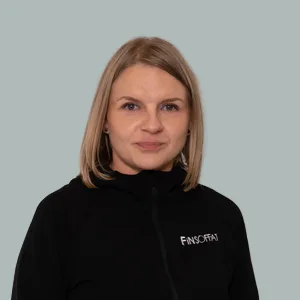 Finsoffien toimisto Jaana Raassina.