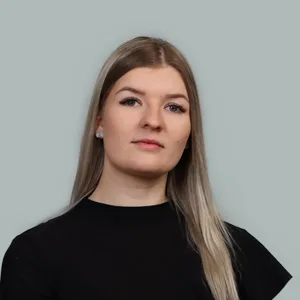 Finsoffien myyjä Selma Valonen.