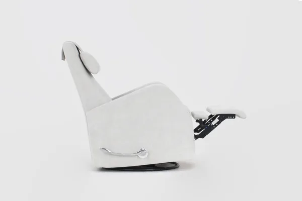 F10-recliner mekanismituoli, Velvety 51 Steel, Mallikappale - Image 6