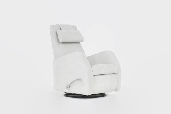 F10-recliner mekanismituoli, Velvety 51 Steel, Mallikappale - Image 3