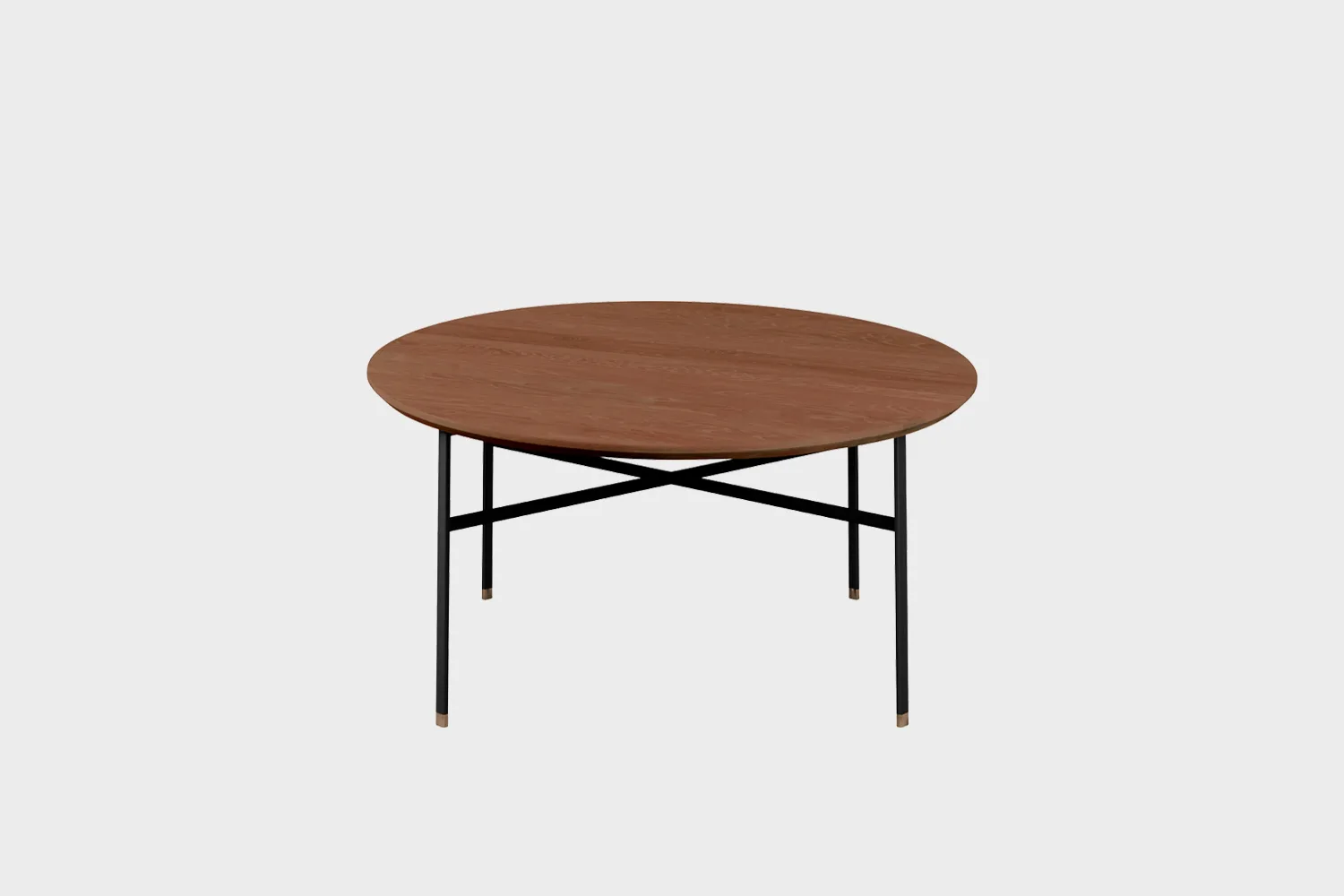 Iso sohvapöytä metallijaloilla Skovby 243/Forma