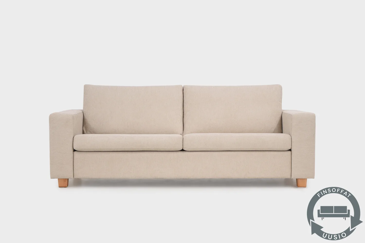OLIVER 3 istuttava sohva, Idol 07, UUSIO-kierrätyssohva