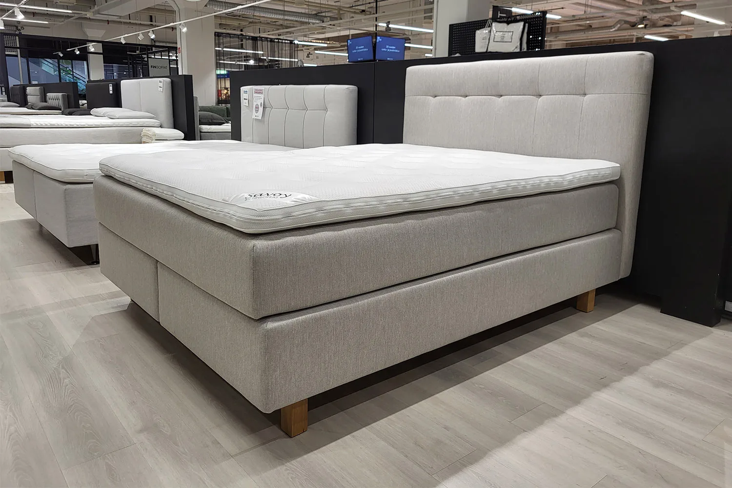 Jenkkisänky 160×200 cm Savoy Comfort, Anouk Khaki, Mallikappale