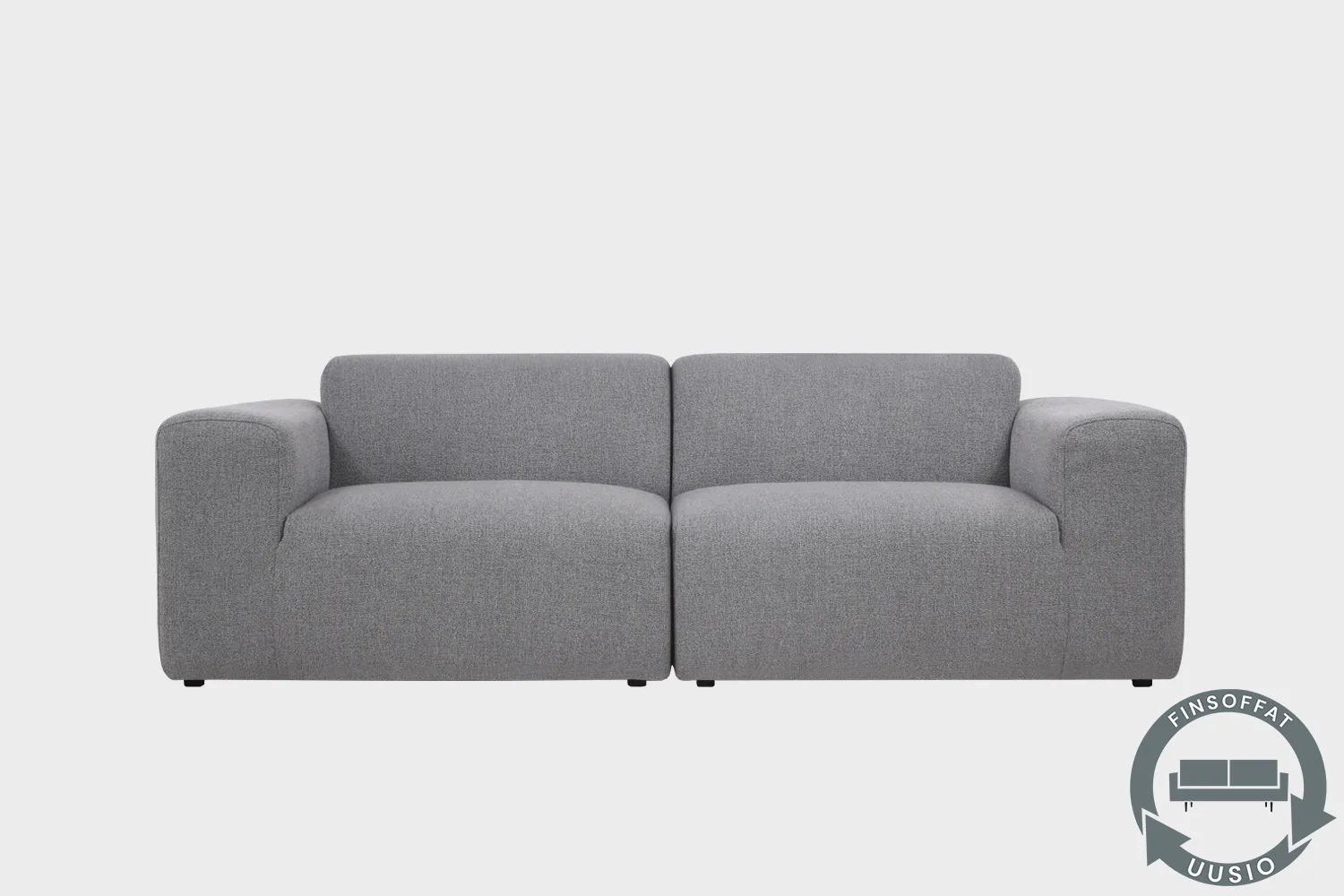 BOHO 3 istuttava sohva, Muru 476, UUSIO-kierrätyssohva
